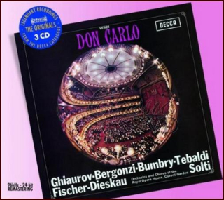 VERDI,G.: Don Carlo [Tebaldi/Bumbry/Bergonzi] (3CD)