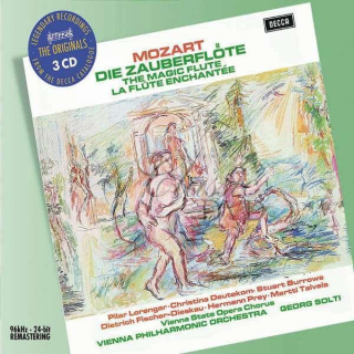 MOZART,W.A.: Die Zauberflote - Kouzelná flétna 1969 (3CD)
