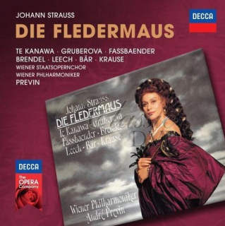 STRAUSS,J.: Die Fledermaus - Netopýr [Kanawa, Gruberova] (2CD)