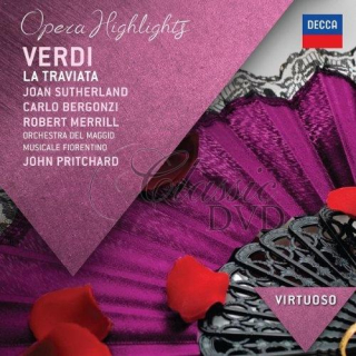 Verdi: La Traviata - Opera Highlights - Sutherland, Bergonzi (CD)