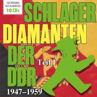 Schlager Diamanten Der DDR 1947-1959 Teil 1  (10CD)