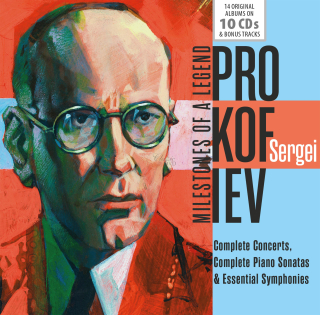 PROKOFIEV Milestones Of A Legend. Complete Concertos, Piano Sonatas & Essential Symphonies (10CD)