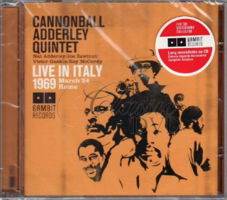 CANNONBAL ADDERLEY QUINTET: Live in Italy 1969 (CD)