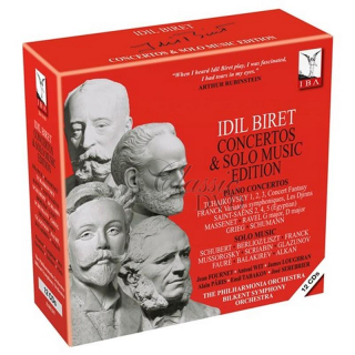 IDIL BIRET - CONCERTOS AND SOLO MUSIC EDITION (12CD)