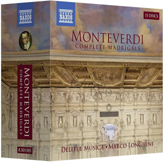 MONTEVERDI,C.: Complete Madrigals (15CD)