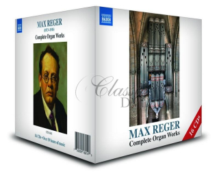 REGER: Complete Organ Works - DÁRKOVÁ EDICE (16CD)