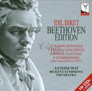 BEETHOVEN Piano Sonatas / Piano Concertos / Symphonies (arr. F. Liszt for piano) (19CD+1DVD)