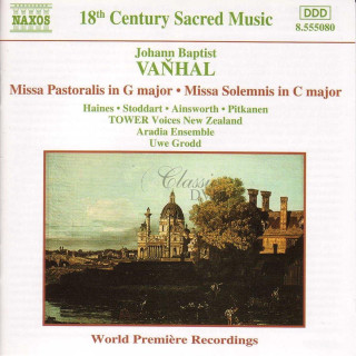 VAŇHAL, J.B.: Missa Pastoralis / Missa Solemnis (CD)