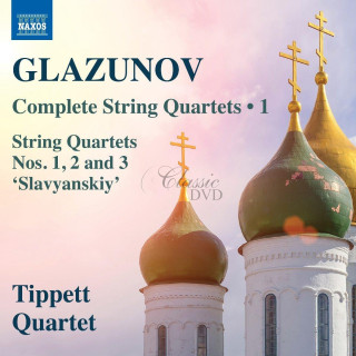 GLAZUNOV, A.K.: Complete String Quartets, Vol. 1 – Nos. 1-3, "Slavyanskiy" (CD)