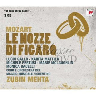 MOZART,W.A.: Le nozze di Figaro - Figarova svatba [Mehta] (3CD)