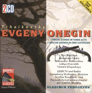 ČAJKOVSKIJ,P.I.: Evžen Oněgin [Fedoseev] (2CD)