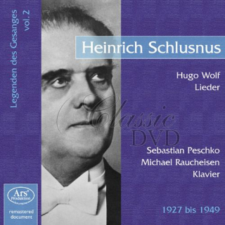 LEGENDEN DES GESANGES VOL.02: Heinrich Schlusnus (CD)