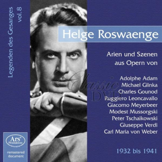 LEGENDEN DES GESANGES VOL.08: Helge Roswaenge (CD)