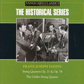 HAYDN,J.: String Quartets - Smyčcová kvarteta Op.71 & 74 (Griller Quartet) (2CD)