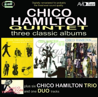 CHICO HAMILTON QUINTET: Three Classic Albums Plus (2CD)