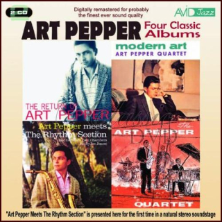 ART PEPPER: Four Classic Albums (2CD)