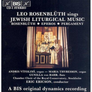 JEWISH LITURGICAL MUSIC (CD)