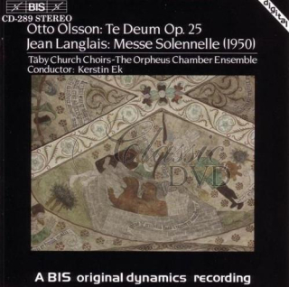 Olsson / Langlais: Te Deum / Messe Solennelle (CD)