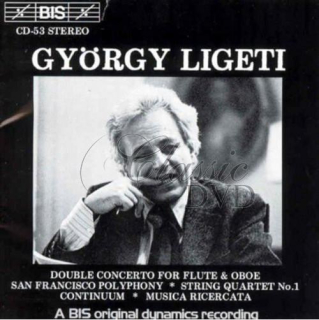 LIGETI,G.: Double concerto for flute & oboe (CD)