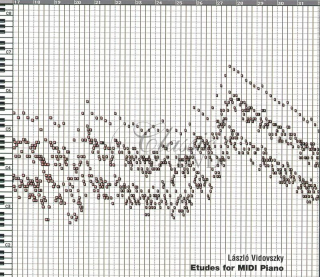 Laszlo Vidovszky - Etudes for MIDI piano (CD)