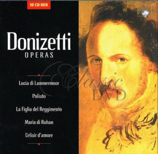 DONIZETTI,G.: Nejoblíbenější Opery - DÁRKOVÁ EDICE (10CD)