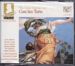 MOZART,W.A.: Cosi fan Tutte - Takové jsou všechny [La Petite Bande] (3CD)