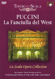 PUCCINI,G.: La Fanciulla del West - Děvče ze zlatého západu. La Scala (DVD)