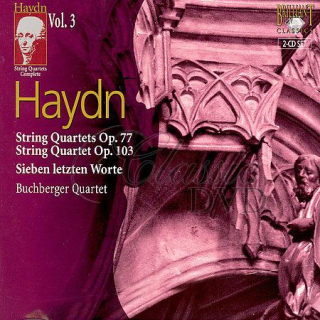HAYDN,J.: String Quartets - Smyčcová kvarteta Vol.3 (2CD)