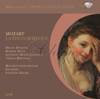 MOZART,W.A.: La Finta Semplice opera. Leopold Hager (3CD)
