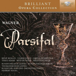 WAGNER: Parsifal; Theo Adam, Fred Teschker, Rundfunk-Sinfonie-Orchester Leipzig, Herbert Kegel (3CD)