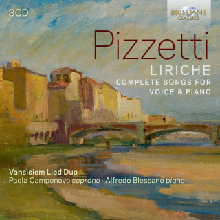 Pizzetti: Liriche, Complete Songs for Voice & Piano (3CD)