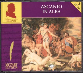 MOZART,W.A.: Ascanio in Alba - Ascanio v Albě (3CD)