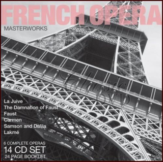 FRENCH OPERAS: Nejznámější francouzké opery - DÁRKOVÁ EDICE (14CD)