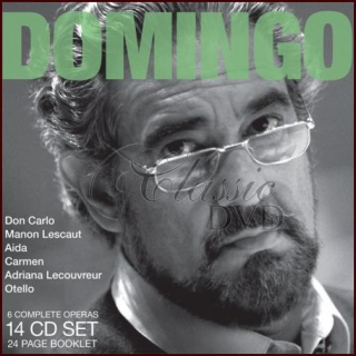 PLACIDO DOMINGO: Legendary Performances - DÁRKOVÁ EDICE (14CD)