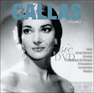 MARIA CALLAS: Legendary Performances - DÁRKOVÁ EDICE (14CD)