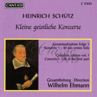 SCHÜTZ,H.: Kleine geistliche Konzerte, vol. 1 (CD)