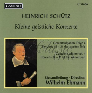 SCHÜTZ,H.: Kleine geistliche Konzerte, vol. 4 (CD)