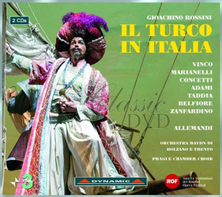 ROSSINI,G.: Il Turco In Italia - Turek v Itálii / Kompletní opera (2CD)