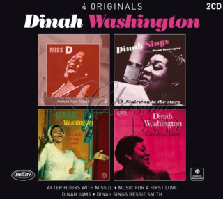 DINAH WASHINGTON: 4 Originals - Classic Jazz Albums (2CD)