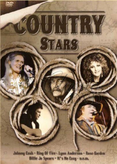 COUNTRY STARS - Ed Bruce, Lynn Anderson, Dave Dudley, Lacy Dalton, Johnny Cash (DVD)