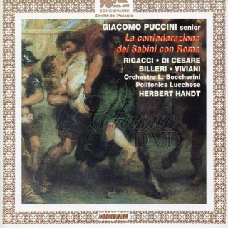 PUCCINI, GIACOMO SNR. - La Confederazione Dei Sabini Con Roma (CD)