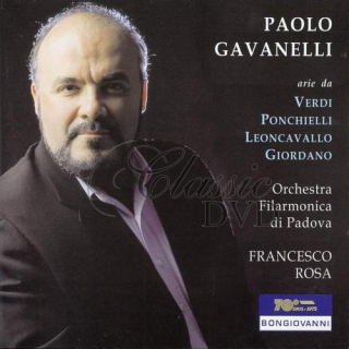 PAOLO GAVANELLI - Opera Arias (CD)