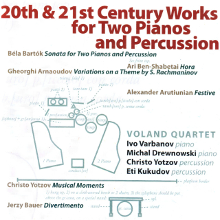 Voland Quartet - Works for Two Pianos & Percussion (CD)