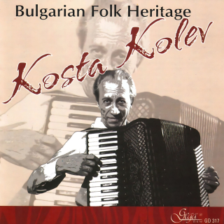 Bulgarian Folk Heritage - Kosta Kolev, Accordion (CD)