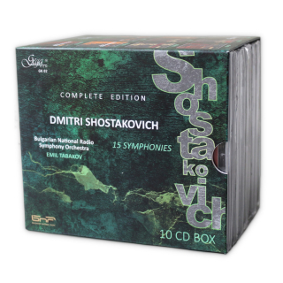 Dmitri Shostakovich: 15 Simphonies - Complete Edition (10CD)