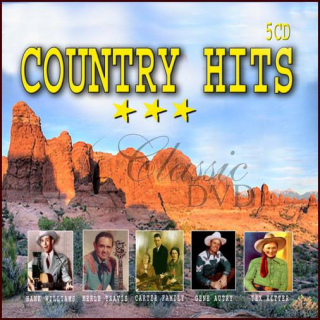 COUNTRY: Country Hits - DÁRKOVÁ EDICE (5CD)