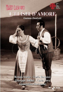 DONIZETTI,G.: L`Elisir D`Amore - Nápoj lásky [Bergonzi/Scotto/Taddei] (DVD)