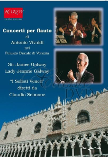 VIVALDI,A.: Flute concertos [I Solisti Veneti/Galway] (DVD)