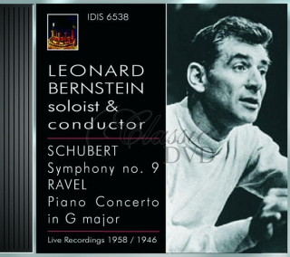LEONARD BERNSTEIN: Plays Schubert & Ravel (CD)
