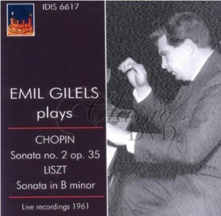 EMIL GILELS: Gilels plays Chopin & Liszt (CD)